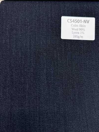 CS4501-NV Calmskin Stretch padrão fabricado no Japão (Tropical de alta torção) Azul-marinho