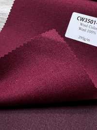 CW3501-DR Coleção Clássica de Cores de Lã Feita no Japão Vermelho Escuro[Têxtil] HOSOI SYOJI Mais fotografias