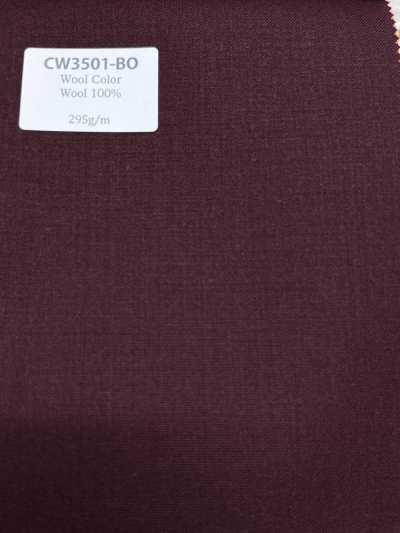 CW3501-BO Coleção padrão de lã fabricada no Japão Bordeaux