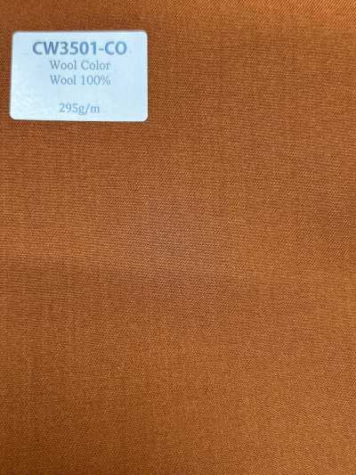 CW3501-CO Coleção padrão de lã fabricada no Japão Cor cobre