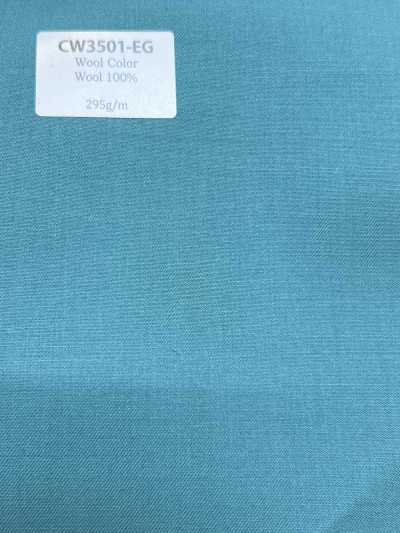 CW3501-EG Coleção padrão de cores de lã fabricada no Japão Verde esmeralda