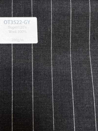 OT3522-GY Padrão Fabricado no Japão Super120's W100 Cinza