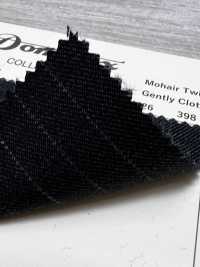 23722-3 Tecido Sarja De Mohair Padrão, Coleção Premium DOMINX, Cinza-Escuro[Têxtil] Tecido De Lã Kuzuri (DOMINX) Mais fotografias