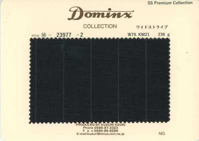 23977-2 Mohair de cabrito Standard DOMINX Coleção Premium Listras Largas Cinza Carvão
