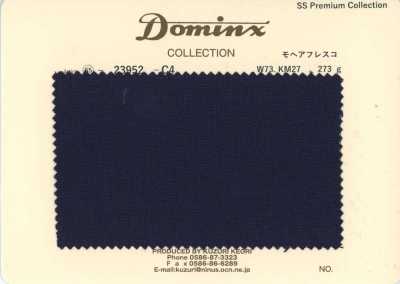 23952-C4 Mohair Fresco Clássico Mohair de cabrito DOMINX (Dominks) Coleção Premium Azul-marinho