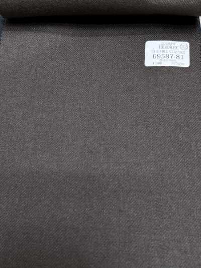 69587-81 26AW HERDREX [THE MILL CLASSICS] Mill Classics Marrom liso