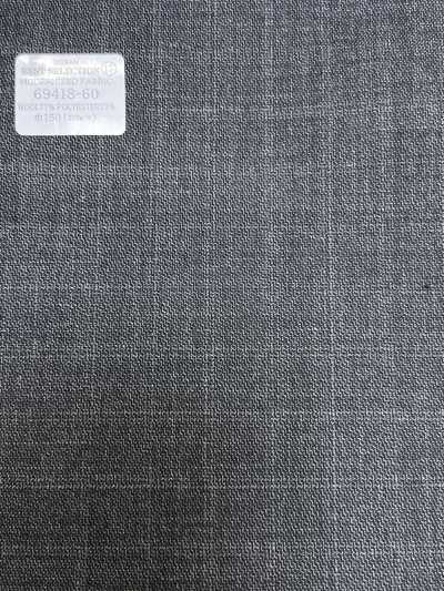 69418-60 26AW BESTSELECTION [TECIDO MODERNIZADO] Tecido Modernizado Xadrez Cinza Médio