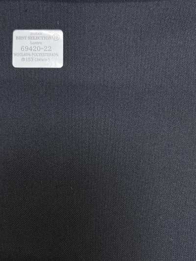 69420-22 26AW BESTSELECTION [Lustre] Lustre Azul-marinho escuro liso