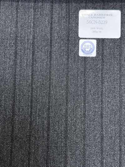 56CN5239 CANONICO RWS Penteado Tradicional 21 Listras Cinza/Marrom