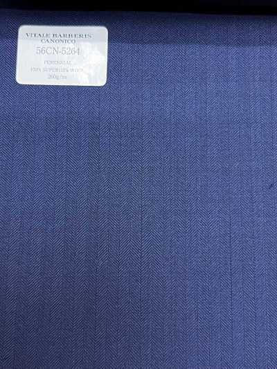 CANONICO PERENNIAL-CLASSICS Espinha de peixe azul-marinho