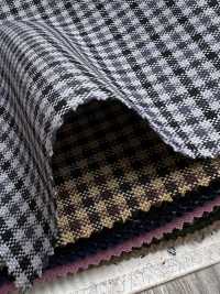 MH6511-LG Lã Worsted de Mohair Fabricada no Japão Standard (Estilo Tonic) Xadrez Cinza Claro[Têxtil] HOSOI SYOJI Mais fotografias
