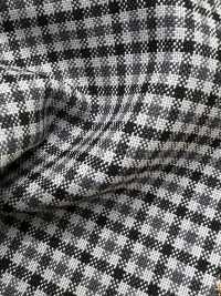 MH6511-LG Lã Worsted de Mohair Fabricada no Japão Standard (Estilo Tonic) Xadrez Cinza Claro[Têxtil] HOSOI SYOJI Mais fotografias