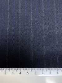 4MG4561 26AW MARUNOUCHI Sarja Risca Azul-Marinho[Têxtil] Fábricas De Lã Miyuki Mais fotografias