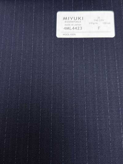 4ML4423 26AW THE CITY Sarja listrada azul-marinho