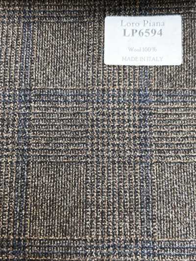 Loro Piana Xadrez Marrom