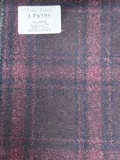 Loro Piana Xadrez Vermelho