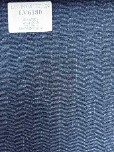 LANVIN COLLECTION Super120's Listra Azul