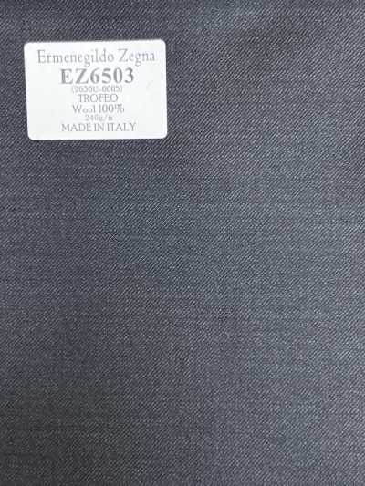 EZ6503 Ermenegildo Zegna TROFEO Cinza escuro liso
