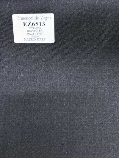 EZ6513 Ermenegildo Zegna TRAVELLER Cinza escuro liso