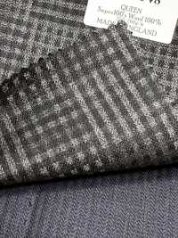 DM6148 DORMEUIL QUEEN Super100's Xadrez cinza[Tecido] HOSOI SYOJI Mais fotografias