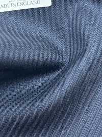 DM6149 DORMEUIL QUEEN Super100's Risca Azul-Marinho[Tecido] HOSOI SYOJI Mais fotografias