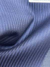 DM6150 DORMEUIL QUEEN Super100's Risca Azul-Marinho[Tecido] HOSOI SYOJI Mais fotografias