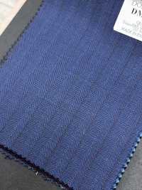 DM6155 DORMEUIL QUEEN Super100's Azul-marinho × Listras marrons[Tecido] HOSOI SYOJI Mais fotografias