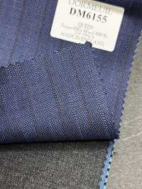 DM6155 DORMEUIL QUEEN Super100's Azul-marinho × Listras marrons[Tecido] HOSOI SYOJI Mais fotografias