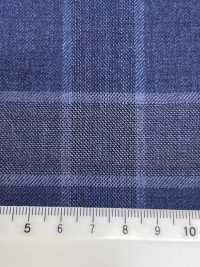 DM5144 DORMEUIL QUEEN Super100's xadrez azul-marinho[Tecido] HOSOI SYOJI Mais fotografias
