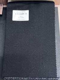 CR6609 CARNET 3PLY Preto Liso[Tecido] HOSOI SYOJI Mais fotografias