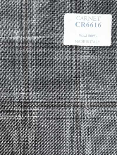 CARNET Xadrez Cinza e Marrom