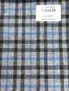CR6620 CARNET Xadrez cinza e azul