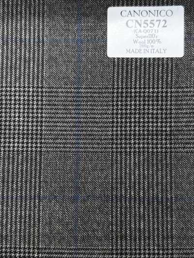 CN5572 CANONICO Super110's Xadrez marrom × azul