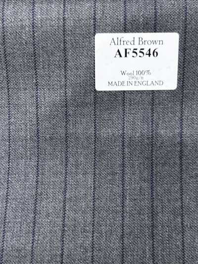 Alfred Brown Cinza × Azul-marinho Listras