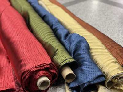 41CR Forro xadrez de viscose rayon e poliéster Fabricado na Itália [Outlet]