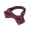 BFK-987 Espada Jacquard De Seda Doméstica Borboleta Tailandesa Ponto Musgo Padrão Vinho Tinto