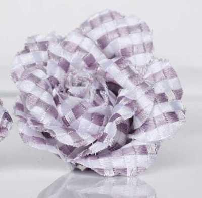 BTA-21 Xadrez gingham Jacquard Boutonniere, Feito no Japão