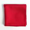 CF-1107 Fabricado No Japão Twill 16 Momme Silk Pocket Square Red