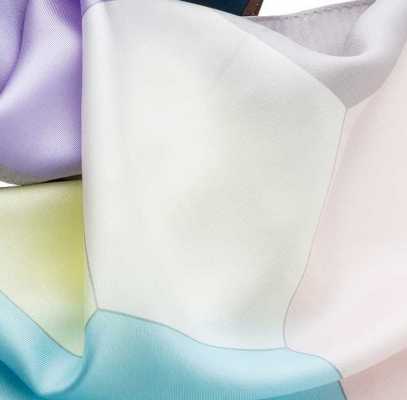 CF-201 Fabricado no Japão, trama sarja 16 momme, 6 cores principais em tons pastel