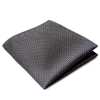 CF-986 Lenço de bolso de seda de fabricação japonesa, padrão Kanoko, preto