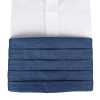 CM-D01 Pima Algodão Denim Cummerbund Azul