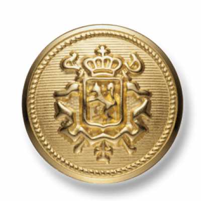 EX179G Botão de metal dourado fabricado no Japão para ternos e jaquetas
