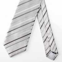 HVN-03 VANNERS Têxtil Usado Gravata Padrão Listrado Cinza Claro[Acessórios Formais] Yamamoto(EXCY) subfoto