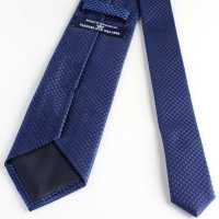 HVN-09 VANNERS Têxtil Gravata Feito à Mão Padrão Houndstooth Azul Marinho[Acessórios Formais] Yamamoto(EXCY) subfoto