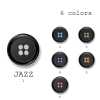 JAZZ Botão Tanuki-hole fabricado no Japão para ternos e jaquetas