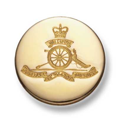 Firmin&Sons Botão de metal para ternos e jaquetas, dourado
