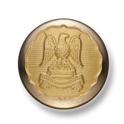 UK17 Firmin&Sons Botão de metal para ternos e jaquetas, Dourado