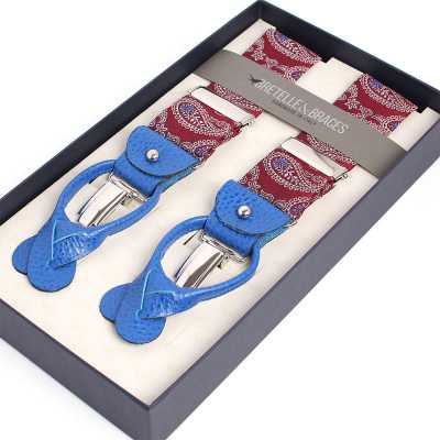 VAR-0119 BRETELLE&BRACES Paisley Bordô