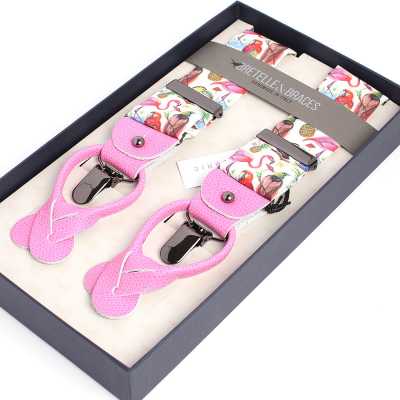 BRETELLE &amp; BRACES Liberty Print Rosa