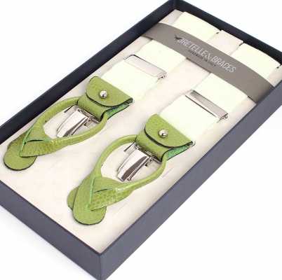 VART-015 BRETELLE&BRACES Linho Verde